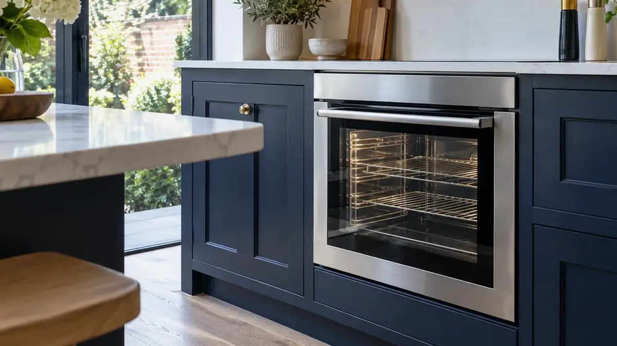 Clean oven in a Kensington home